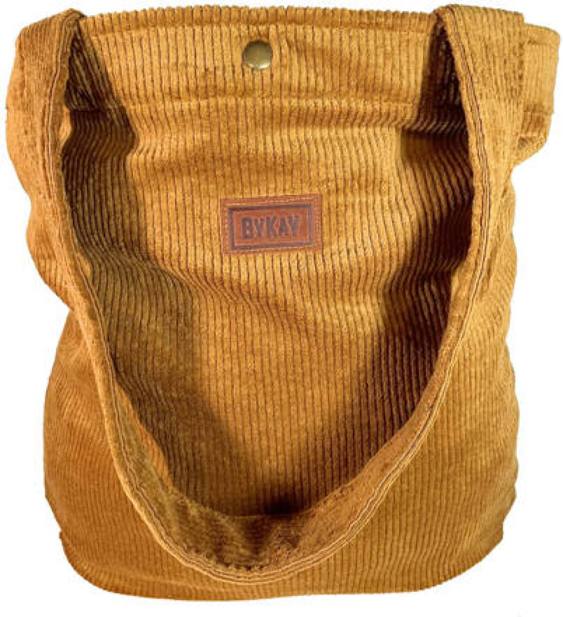 ByKay Mom Bag luiertas Rib Mustard Brown