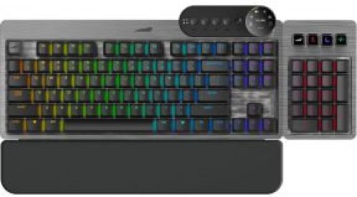 MOUNTAIN EVEREST MAX Modulair RGB Keyboard Gunmetal Gray, MX Red