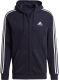 Bont adidas Performance Capuchonsweatvest ESSENTIALS FLEECE 3 STREPEN CAPUCHONJACK