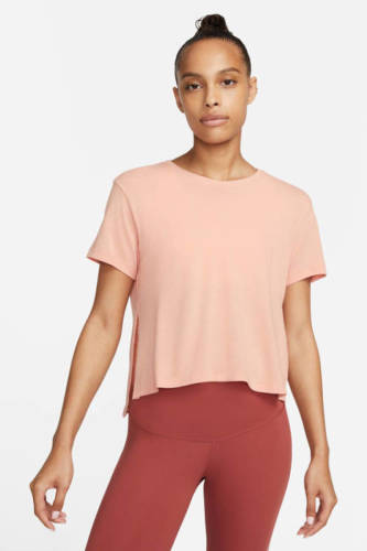 Nike sport T-shirt lichtroze
