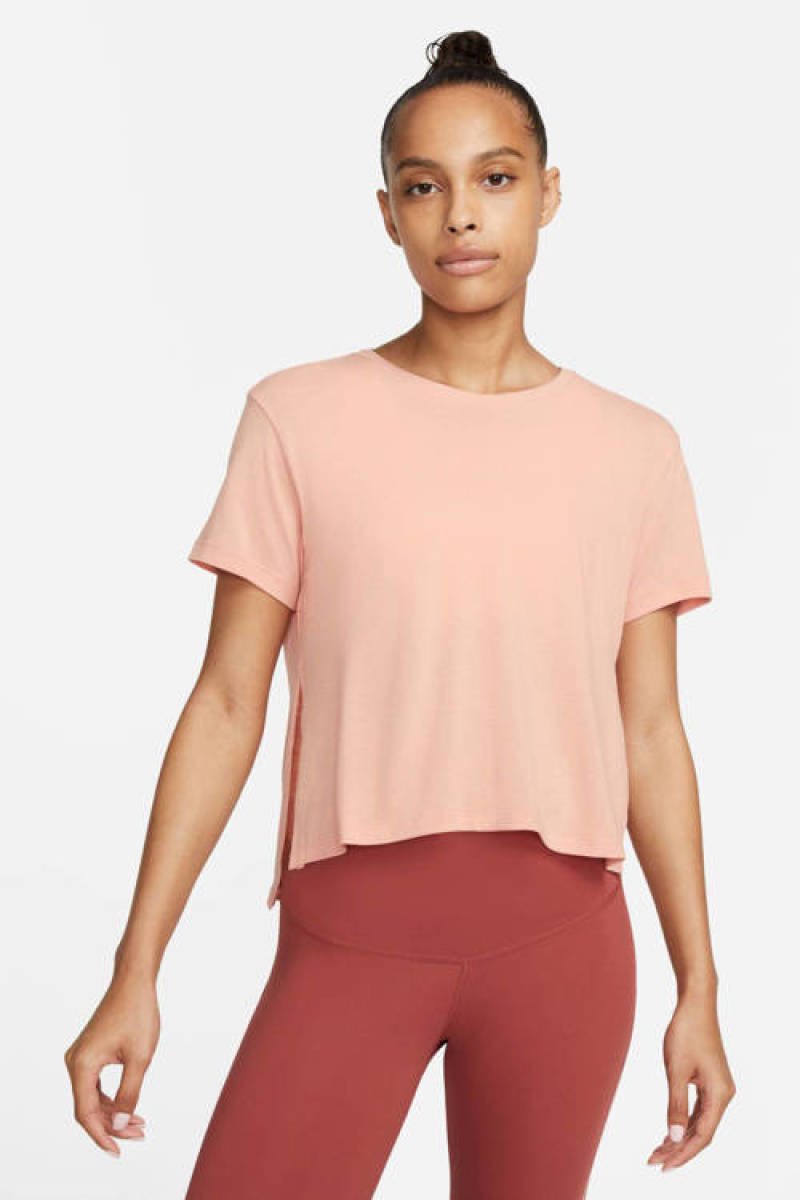 Nike sport T-shirt lichtroze