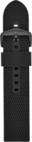 Fossil Siliconen Bandje Zwart 22 mm