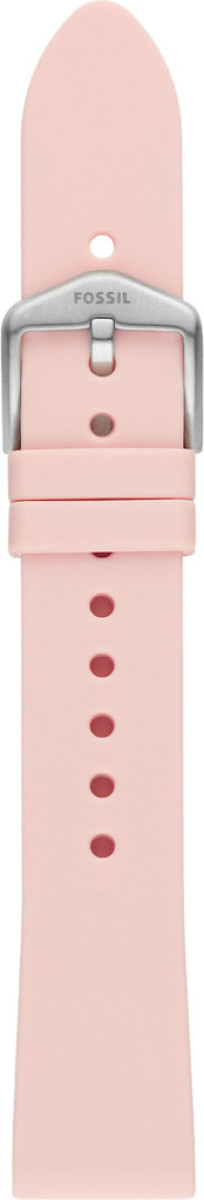 Fossil Siliconen Bandje Roze 18 mm