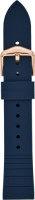 Fossil Siliconen Bandje Blauw 18 mm