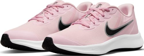 Nike Star Runner 3 sneakers lichtroze/zwart