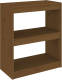 VidaXL Boekenkast/kamerscherm 60x30x71,5 cm grenenhout honingbruin