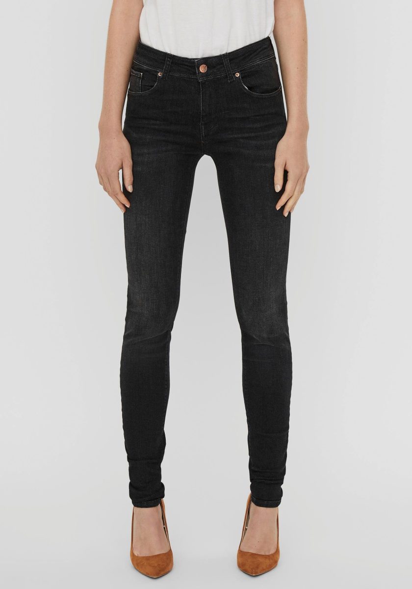 VERO MODA Skinny fit jeans VMLUX MR SLIM JEANS