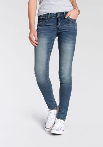 Arizona JR Farm Skinny fit jeans Met geren Low Waist