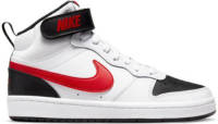 Nike Court Borough Mid 2 (GS) leren sneakers wit/zwart/rood