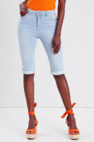 Cache Cache slim fit capri jeans lichtblauw