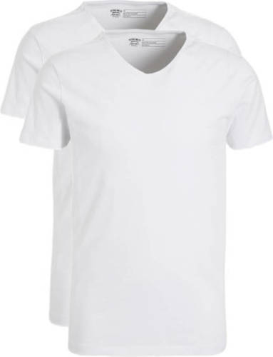 Petrol Industries T-shirt (set van 2) wit