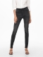 Only Jdyblume Mid-waist Skinny Jeans Dames Zwart