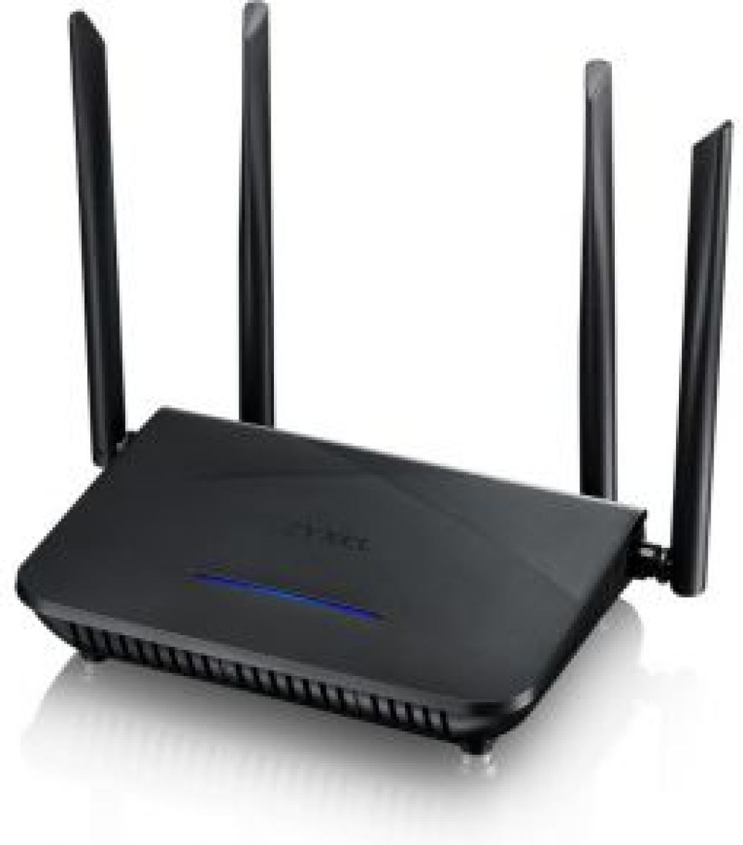 Zyxel NBG7510 draadloze router Gigabit Ethernet Dual-band (2.4 GHz / 5 GHz) 5G Zwart