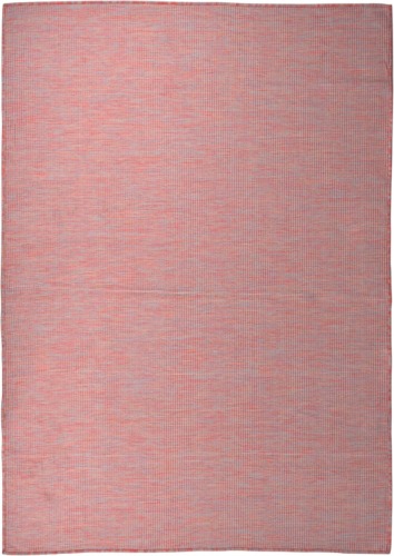 VidaXL Buitenkleed platgeweven 140x200 cm rood