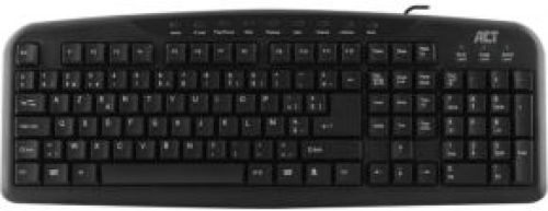 ACT AC5405 toetsenbord USB AZERTY Belgisch Zwart