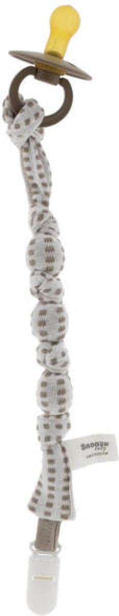 Snoozebaby speenkoord Warm Brown