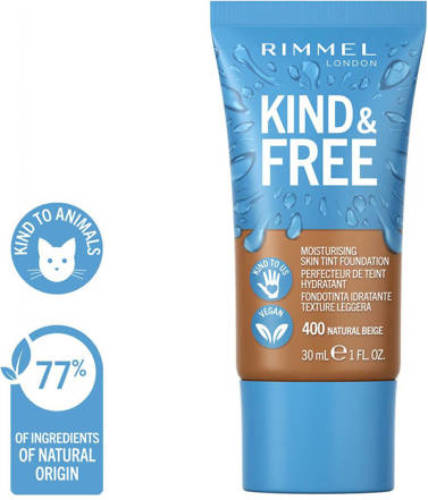 Rimmel London Kind & Free Vegan foundation - 400 Natural Beige