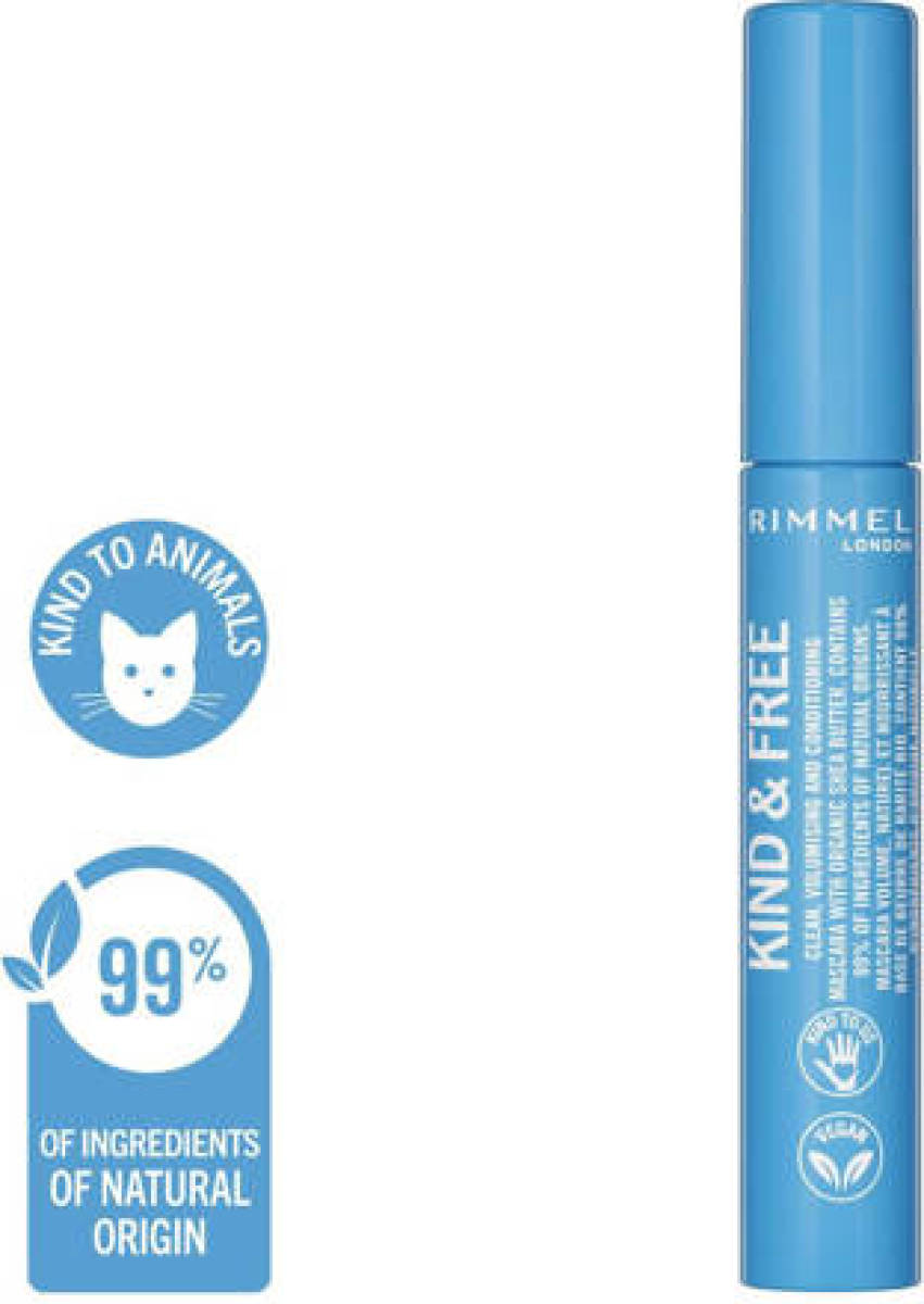 Rimmel London Kind & Free Vegan mascara - 001 Black