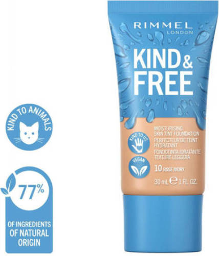 Rimmel London Kind & Free Vegan foundation - 010 Rose Ivory