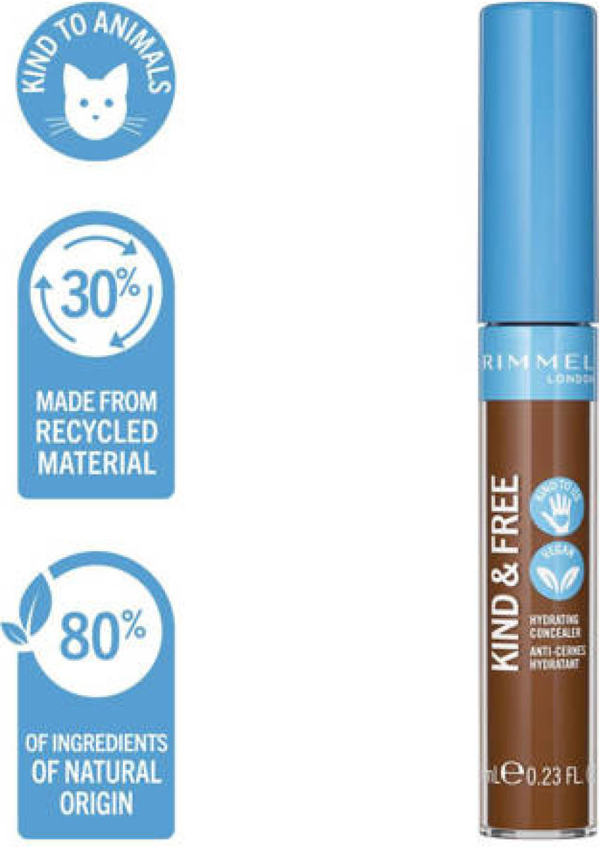 Rimmel London Kind & Free Vegan concealer - 60 Deep