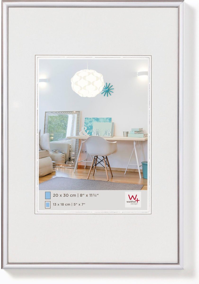 Walther Design New Lifestyle Kunststof Fotolijst 61x91,5cm Zilver