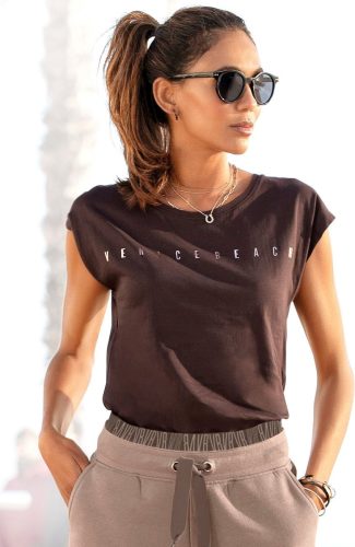 Venice Beach Shirt met korte mouwen met logoprint