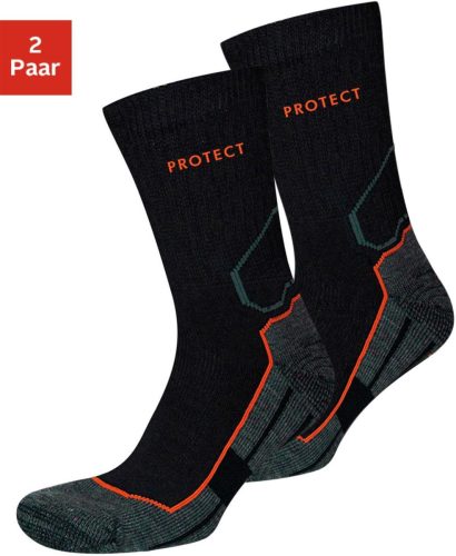 H.I.S Werksokken PROTECT voor een optimale bescherming in werkschoenen (2 paar)