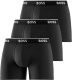 BOSS Lange boxershort Boxer Brief 3P met in kleur bijpassende weefband (3 stuks)