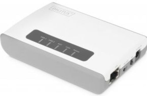 DIGITUS DN-13024 print server Ethernet LAN/draadloos LAN Wit
