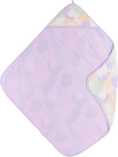 Meyco hydrofiele badcape tie-dye soft lilac