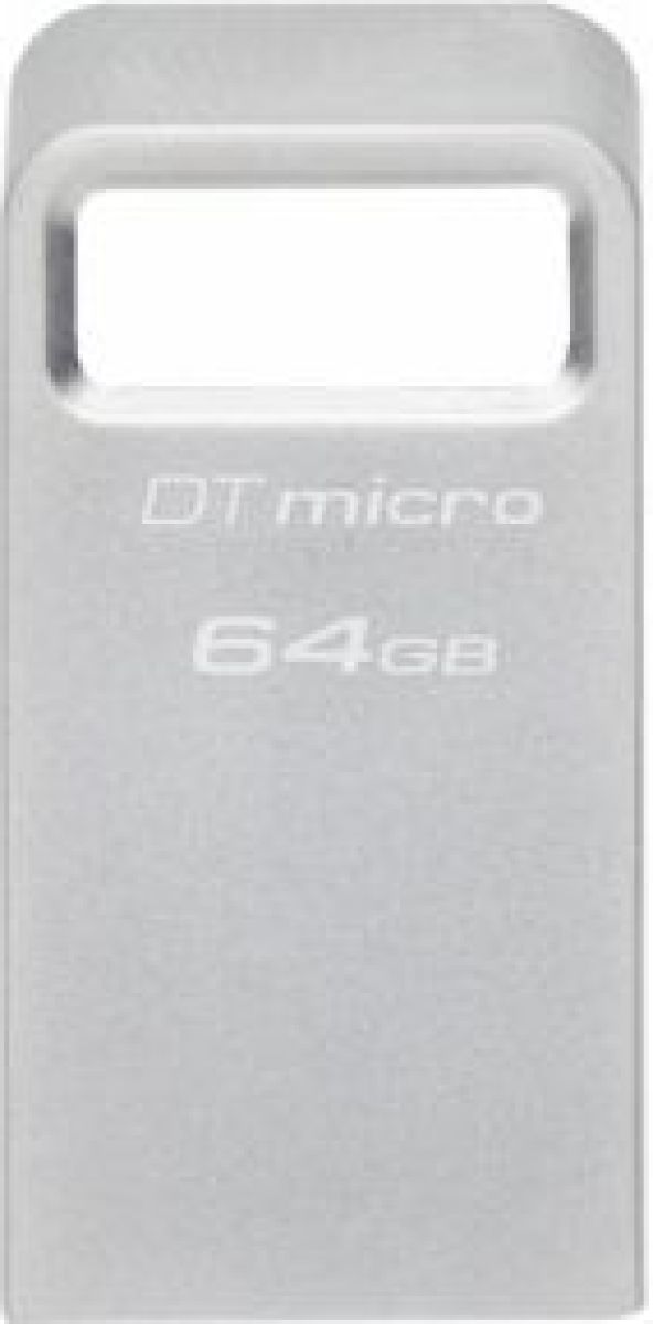 Kingston Technology DataTraveler Micro USB flash drive 64 GB USB Type-A 3.2 Gen 1 (3.1 Gen 1) Zilver