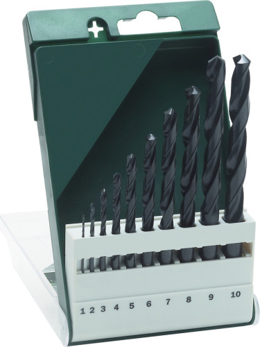 Bosch 10-delige Borenset Metaal HSS-R