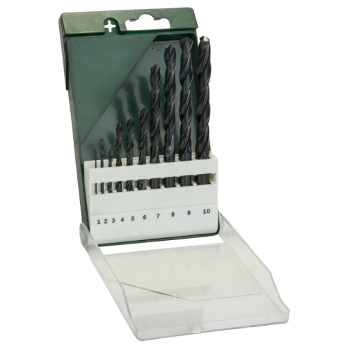 Bosch 10-delige Borenset Metaal HSS-R