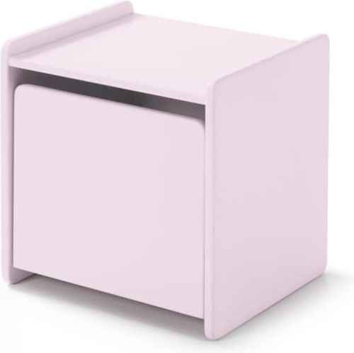 Vipack Nachtkastje Kiddy met deur hout oudroze
