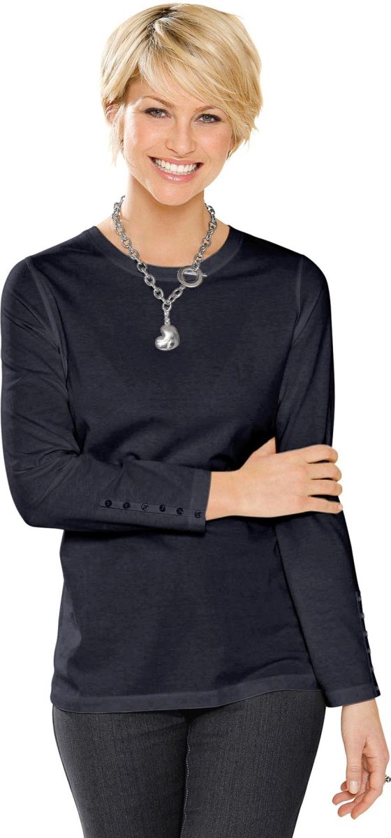 Classic Basics Shirt met lange mouwen Shirt (1-delig)