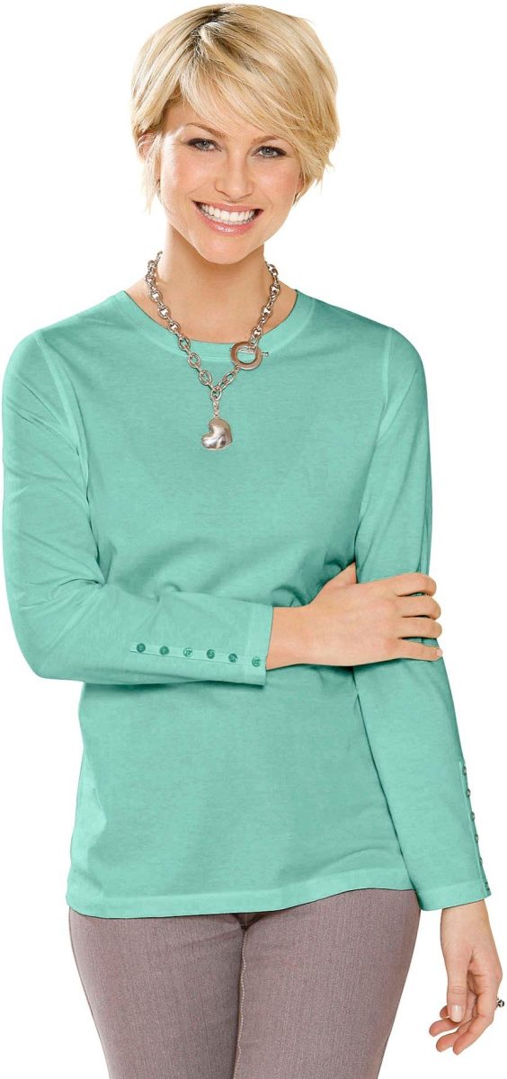 Classic Basics Shirt met lange mouwen Shirt (1-delig)