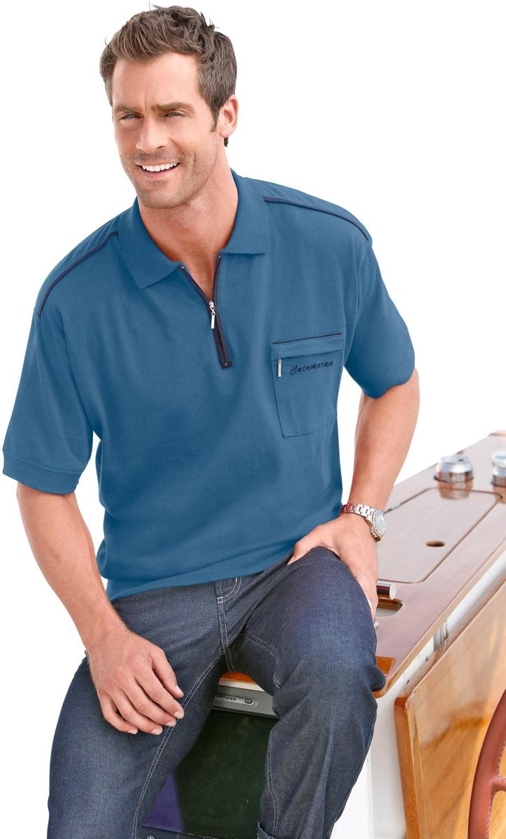 Catamaran Poloshirt met korte mouwen (1-delig)