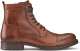 Jack & Jones leren veterboots cognac