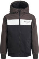 Jack & Jones JUNIOR jas JJERUSH bruin/wit/donkerblauw