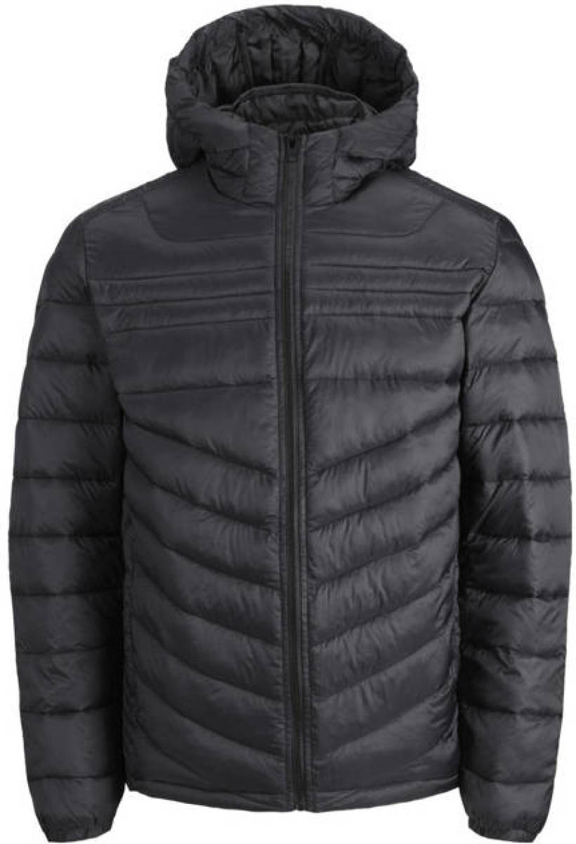 Jack & Jones JUNIOR gewatteerde jas JJEHERO zwart