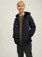 Jack & Jones JUNIOR gewatteerde jas JJEHERO zwart