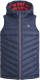 Jack & Jones JUNIOR bodywarmer JJEHERO met logo donkerblauw