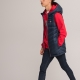 Jack & Jones JUNIOR bodywarmer JJEHERO met logo donkerblauw