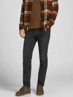 Jack & Jones JEANS INTELLIGENCE regular fit jeans JJIMIKE JJORIGINAL am 809 black denim