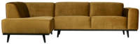 BePureHome hoekbank links Statement velours