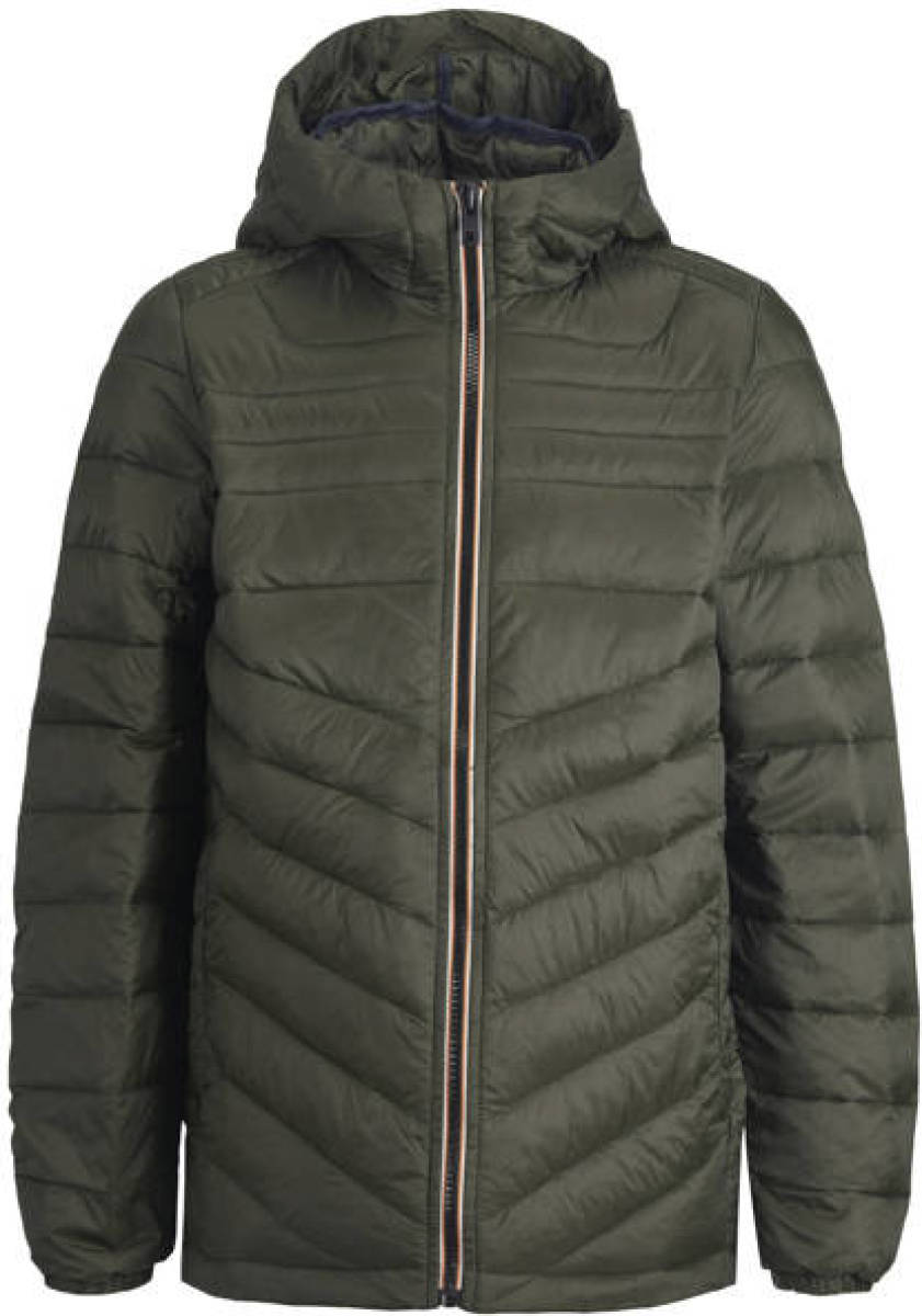 Jack & Jones JUNIOR gewatteerde jas JJEHERO donkergroen