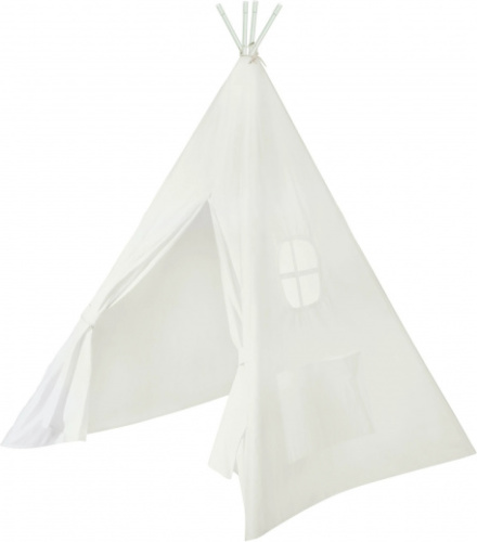 roba tipi speeltent junior 117 x 110 x 156 cm canvas wit