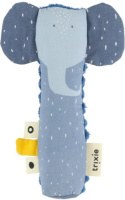 TRIXIE knijprammelaar Mrs. Elephant 16 x 5,5 cm katoen blauw