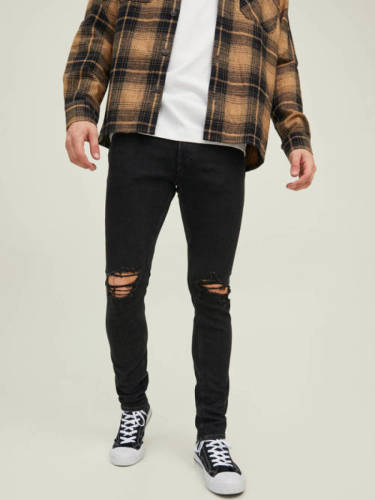 Jack & Jones JEANS INTELLIGENCE skinny jeans JJILIAM black denim