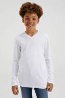 WE Fashion basic longsleeve wit